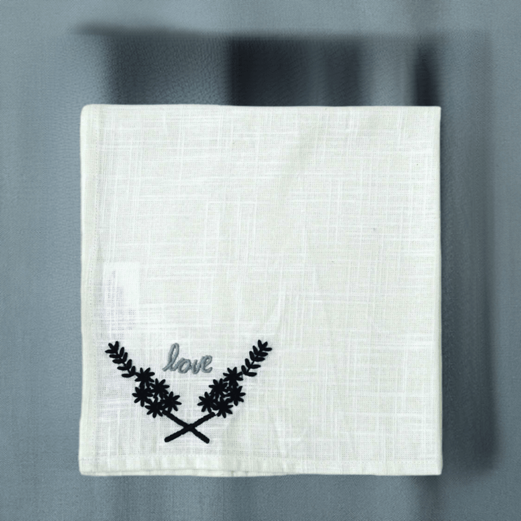 Vibhsa Cotton Table Napkins | Set of 4, 