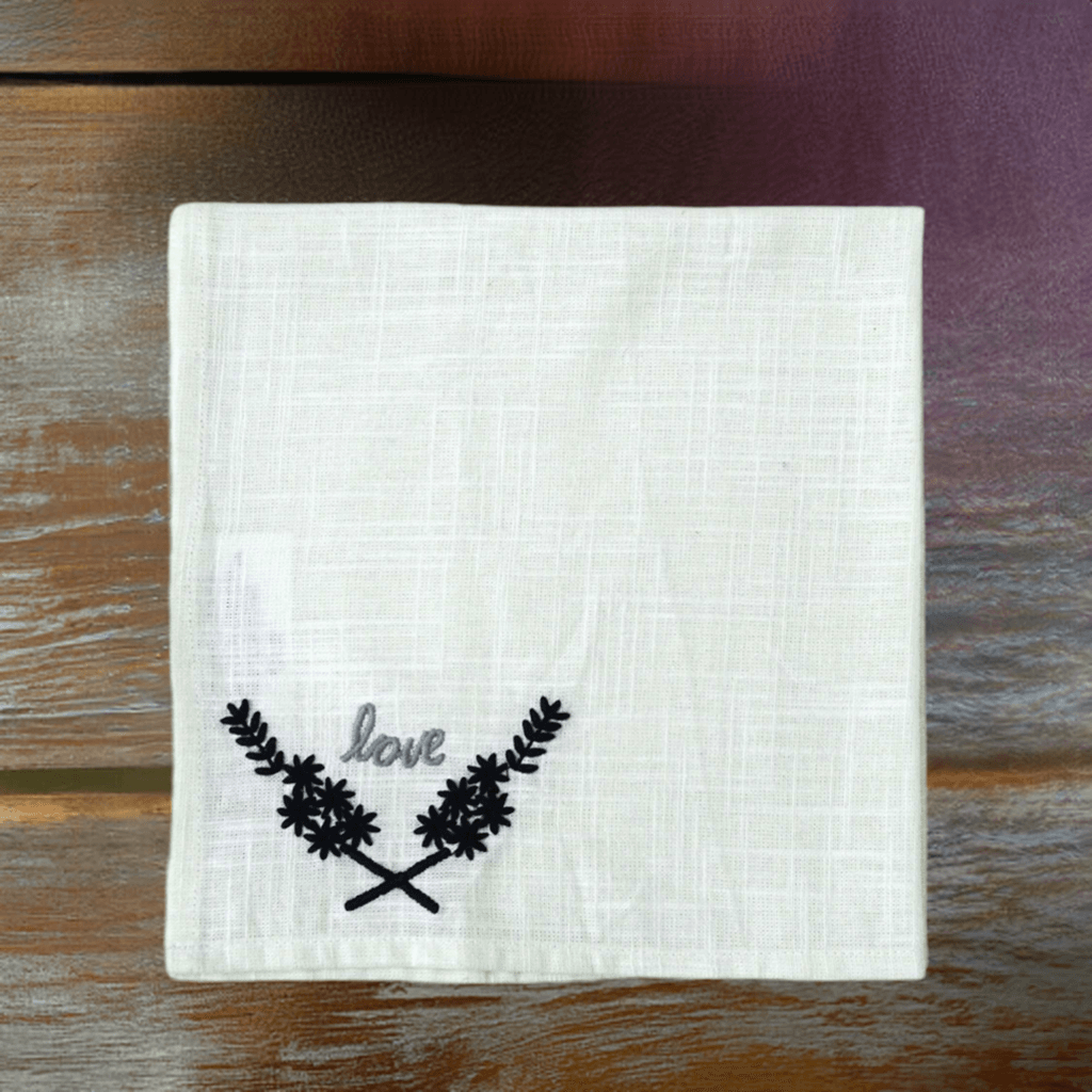 Vibhsa Cotton Table Napkins | Set of 4, 