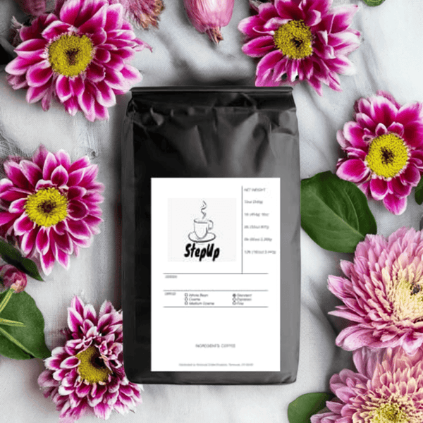 Sweet Espresso - Blonde Light Roast by StepUp Coffee | Caramel, Chocolate, Vanilla (12oz - 2lbs)