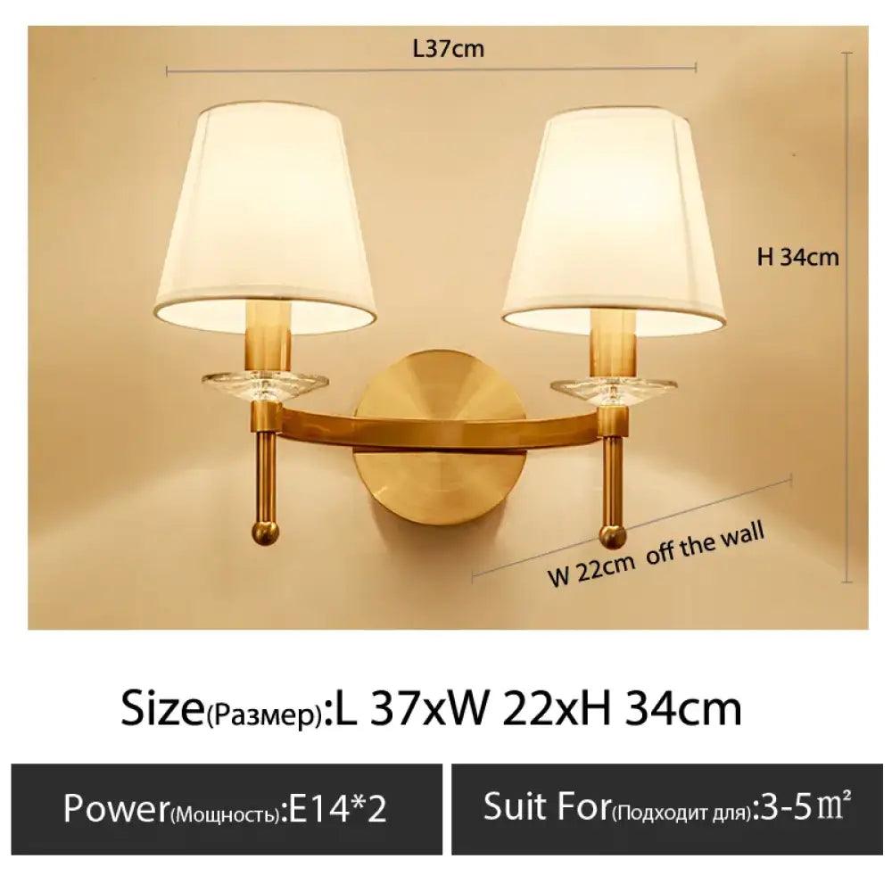 Grace Vintage Retro Wall Sconce | Modern Bedroom Lighting