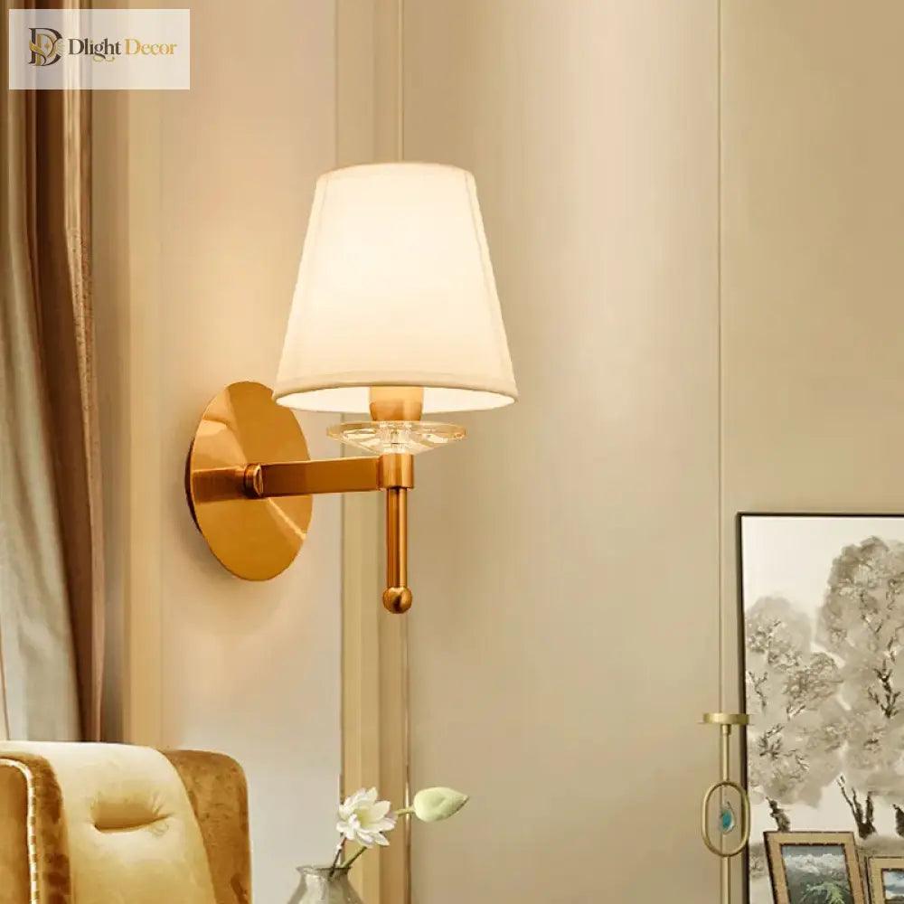 Grace Vintage Retro Wall Sconce | Modern Bedroom Lighting