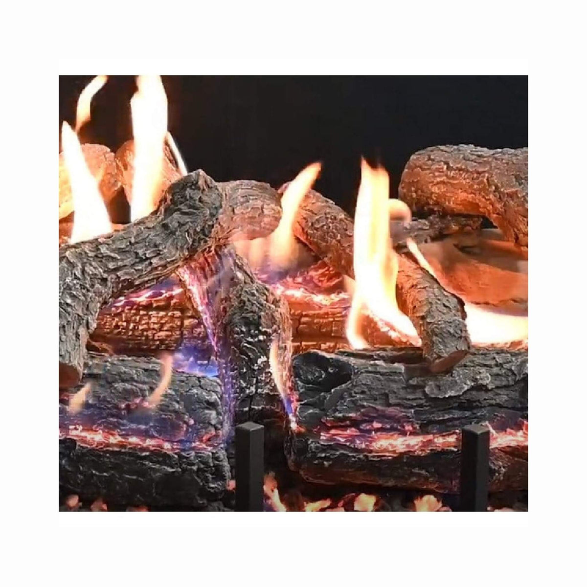 Grand Canyon Glowfire Arizona Weathered Oak Charred Vented Gas Logs [GFWOC30/36] (SAK37529)