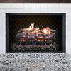 Grand Canyon Lava Front View Variable Electronic Ignition Natural Gas Vented Burner (SAK92647) - 18