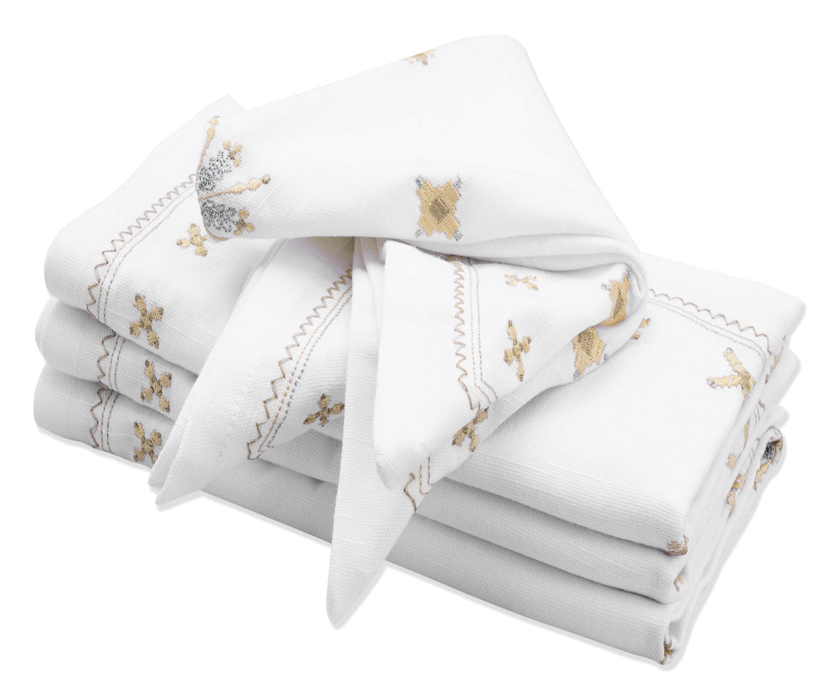 Moroccan Embroidered Napkins