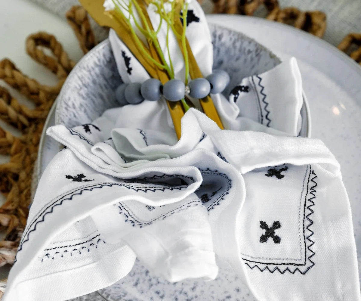 Moroccan Embroidered Napkins