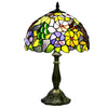 Tiffany Lamp Shade with Grape & Daisy