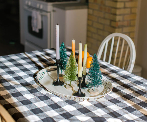 Cotton Tablecloths - Plaid Cloth Tablecloths