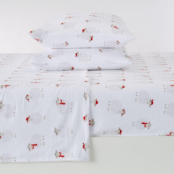 100% Turkish Cotton Flannel Sheet Sets - Boulder Collection