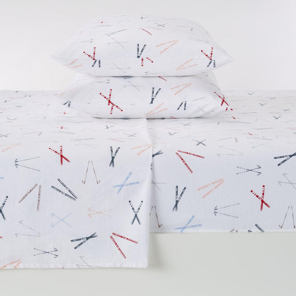 100% Turkish Cotton Flannel Sheet Sets - Boulder Collection