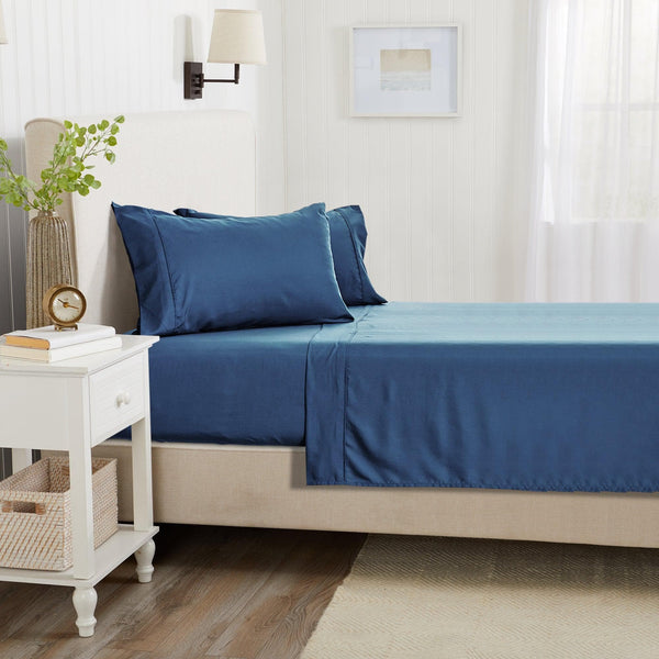 4 Piece Rayon Derived from Bamboo Sheet Set - Jordyn Collection Great Bay Home