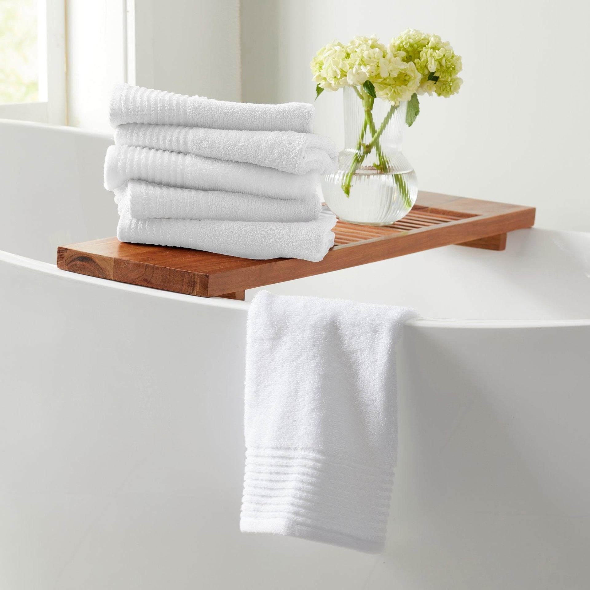 4 Pack Cotton Bath Towels - Kasper Collection