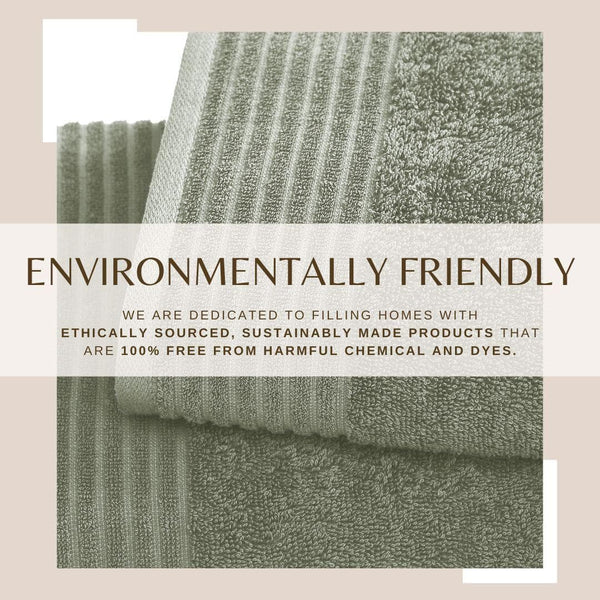 6 Pack Cotton Hand Towels - Kasper Collection