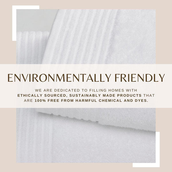 6 Pack Cotton Hand Towels - Kasper Collection