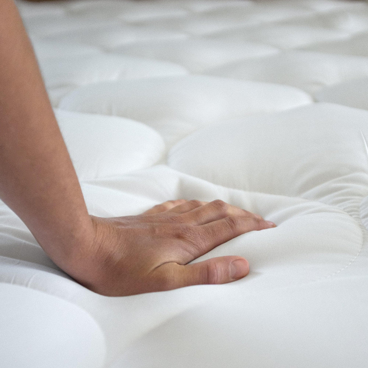 2 Inch Thick Hypoallergenic Mattress Topper - Kyla Collection