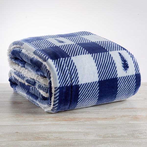Sherpa Throw Blanket - Hudson Collection
