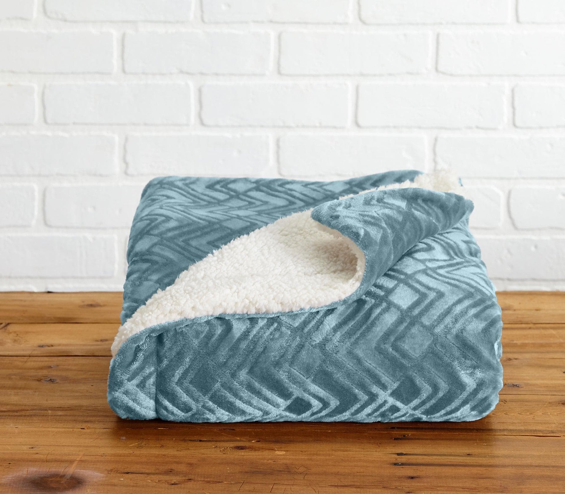 Velvet Plush Sherpa Luxury Bed Blanket - Cielo Collection