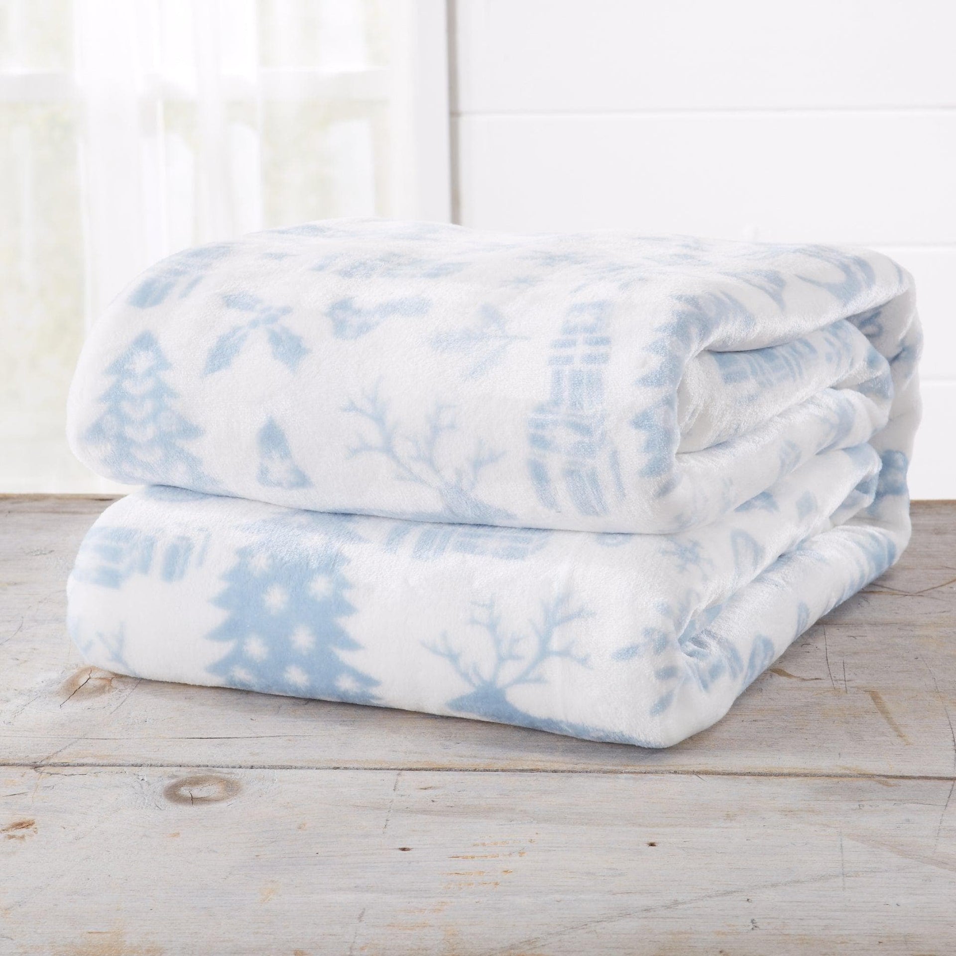 Velvet Throw Blanket - Pearl Collection