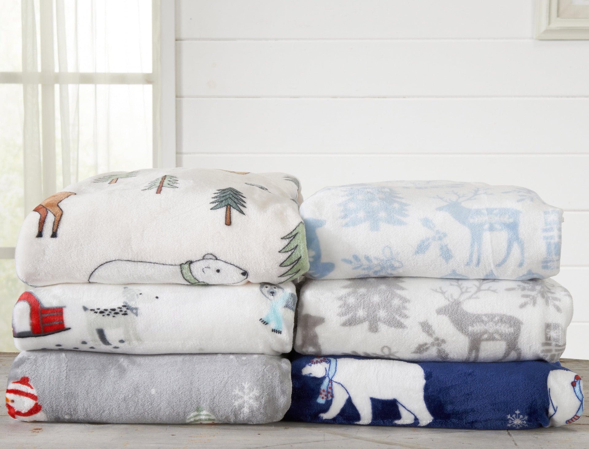 Velvet Throw Blanket - Pearl Collection