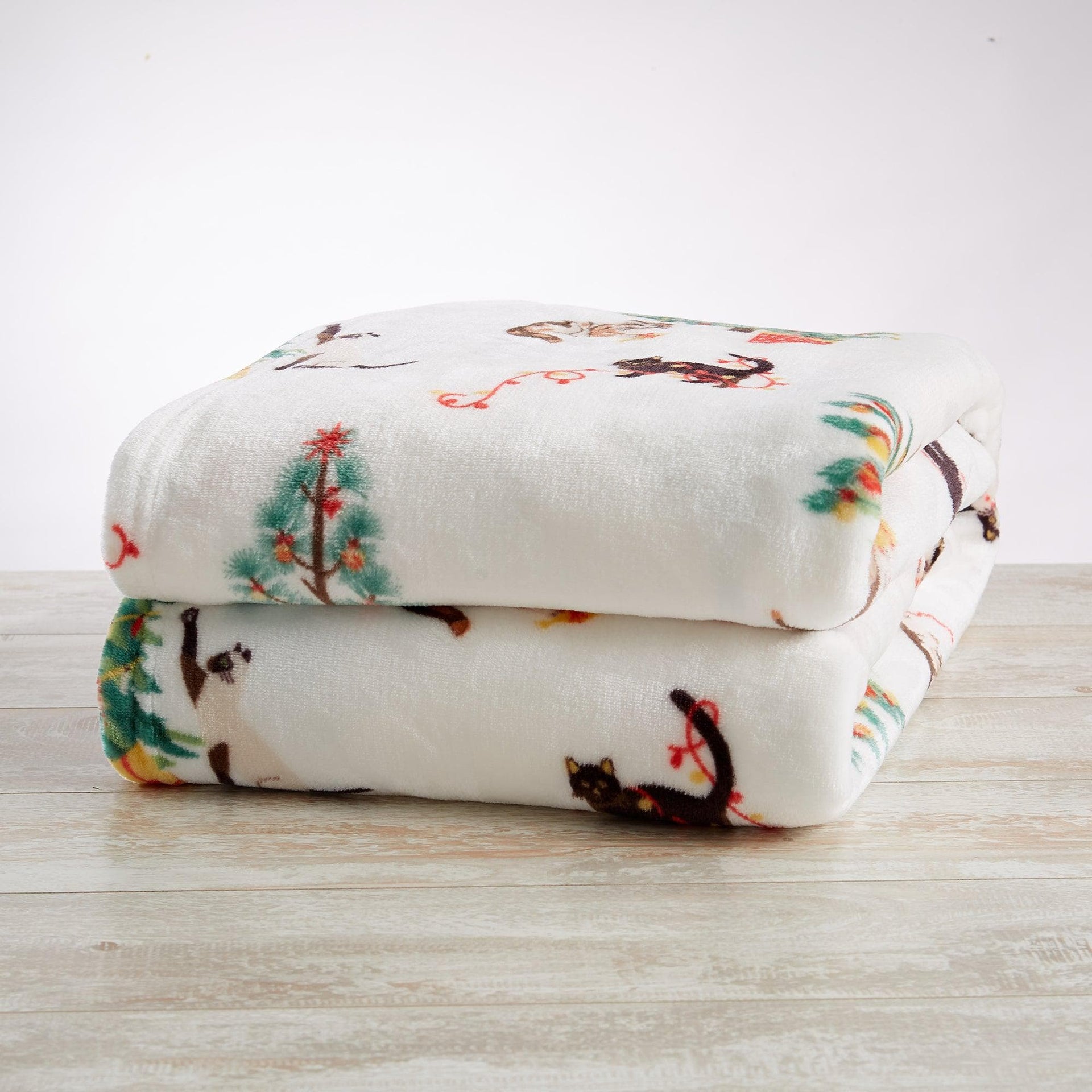 Velvet Throw Blanket - Pearl Collection