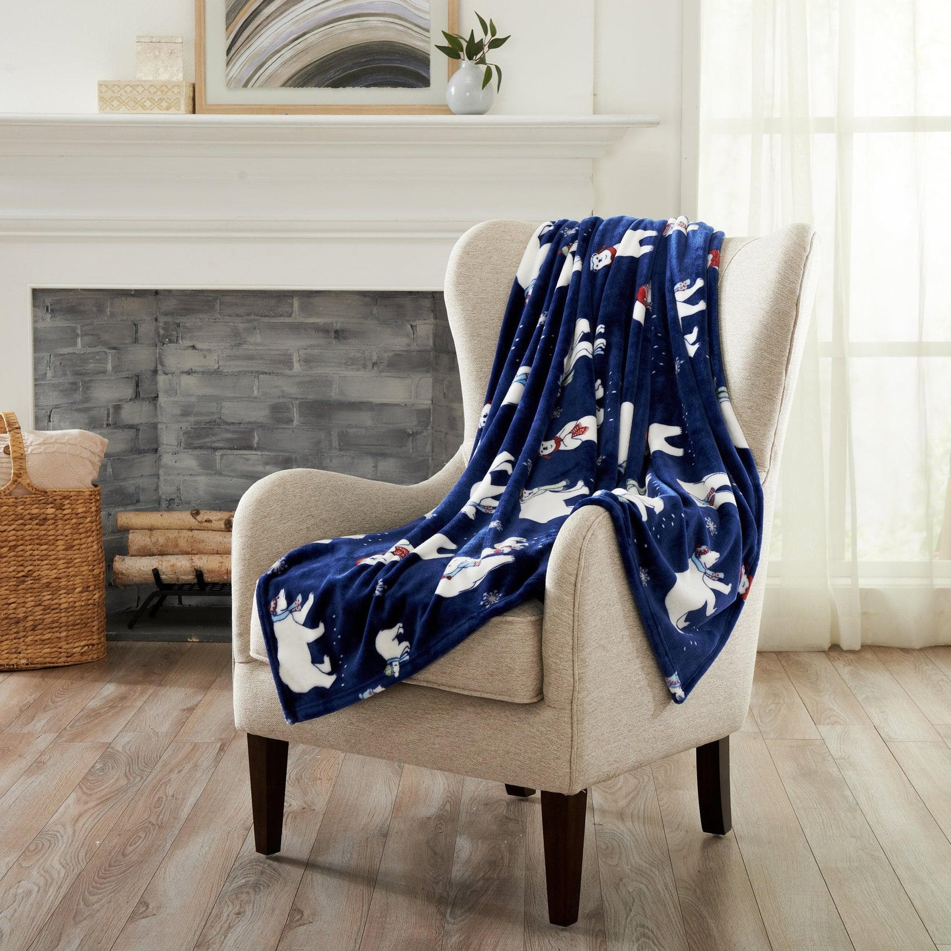 Velvet Throw Blanket - Pearl Collection
