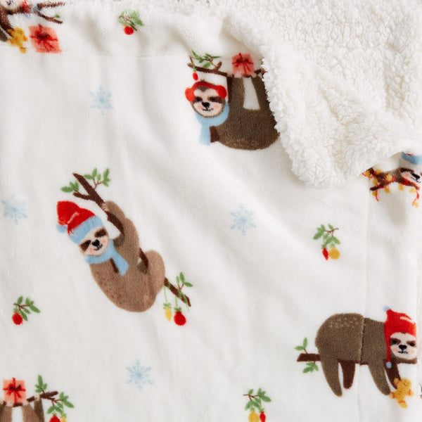 Holiday Sherpa Throw - Esmay Collection