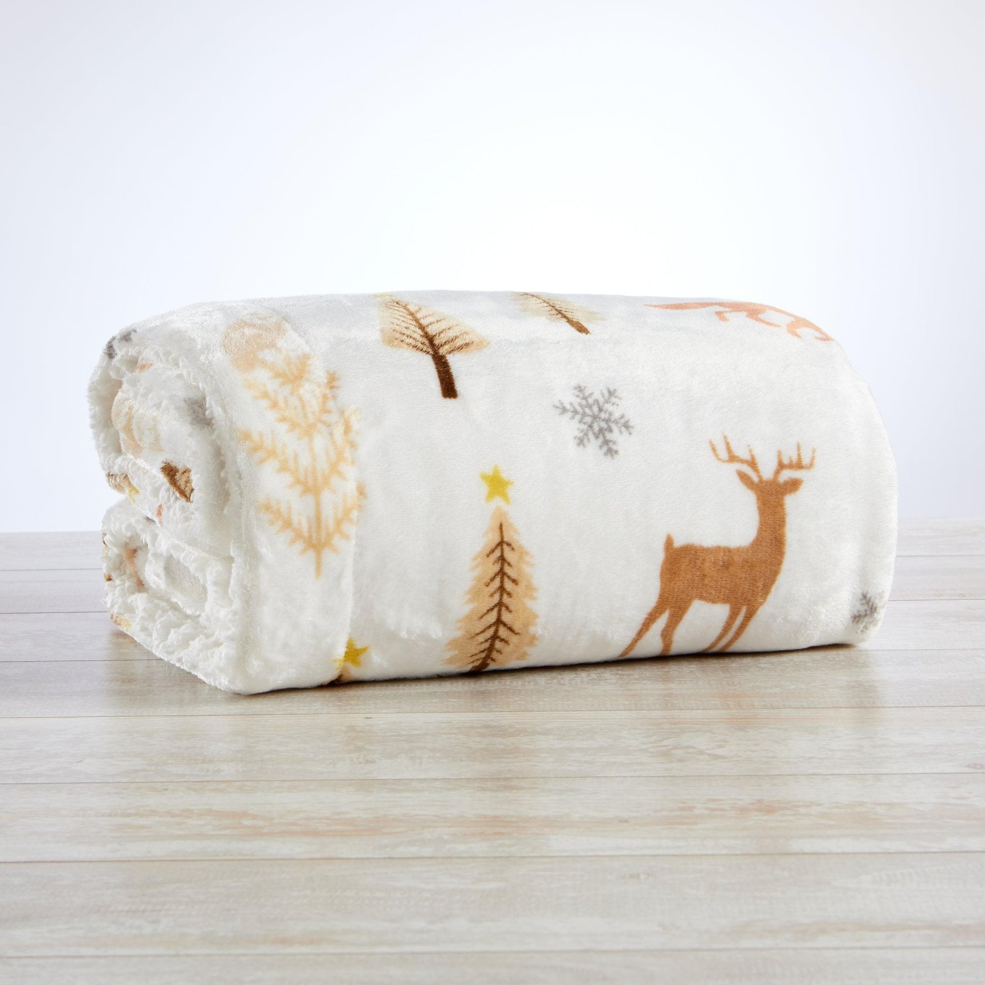 Holiday Sherpa Throw - Esmay Collection