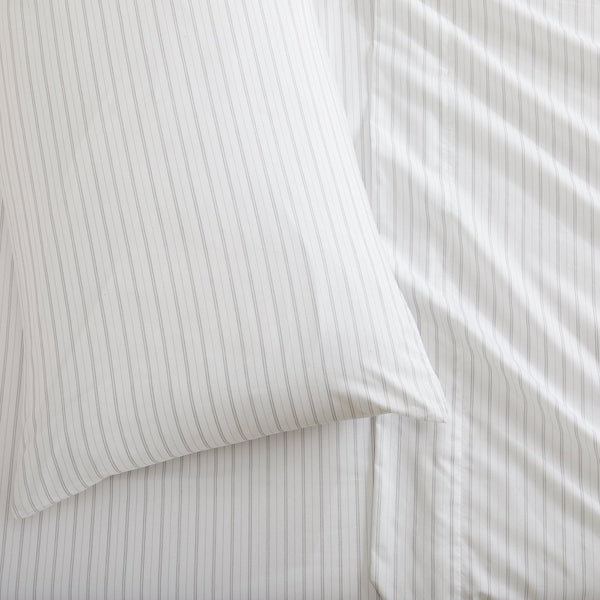 Microfiber Stripe Sheet Set - Adeline Collection