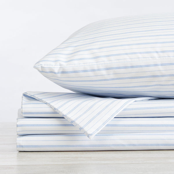 Microfiber Stripe Sheet Set - Adeline Collection