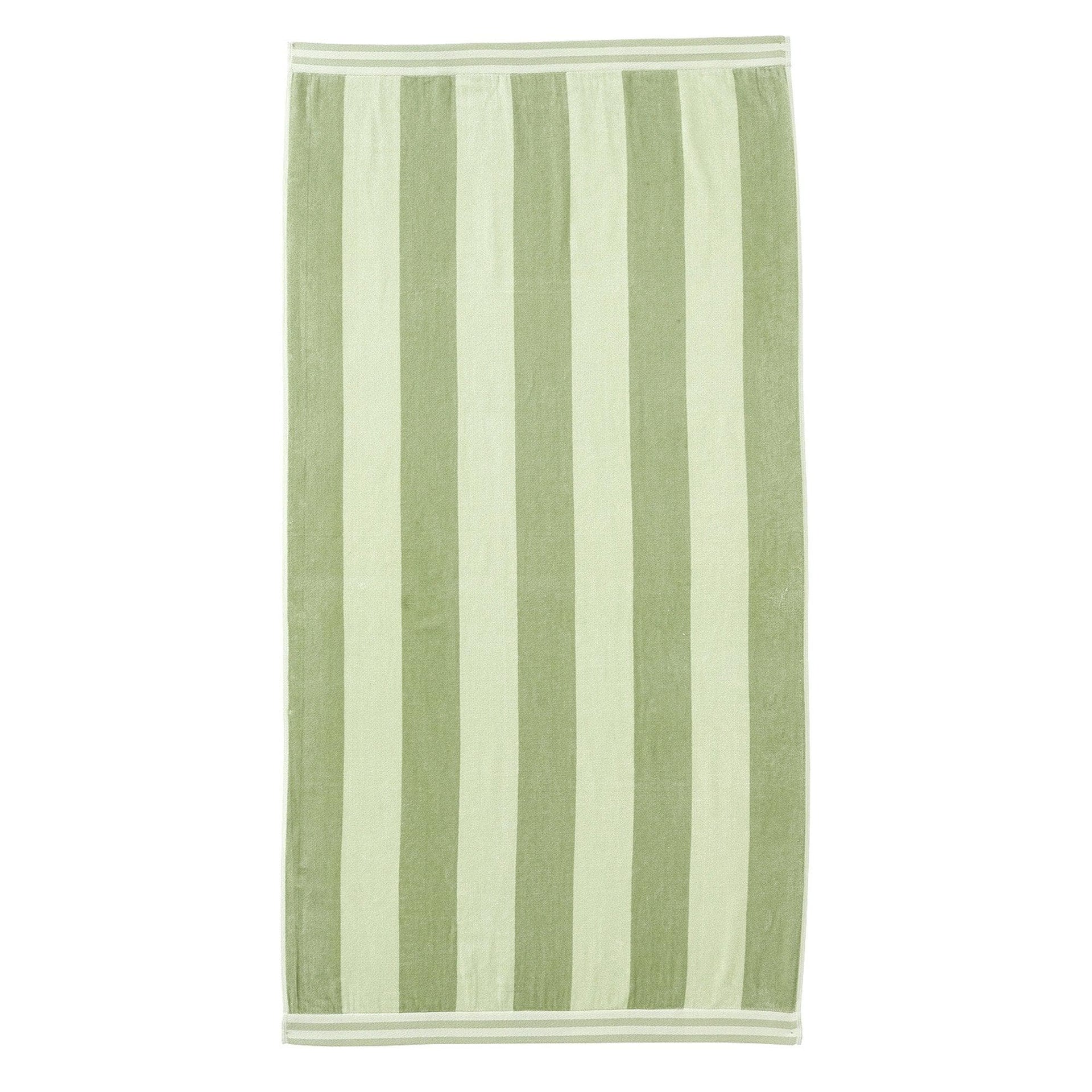 Oversized Striped Cabana Beach Towel - Edgartown Collection