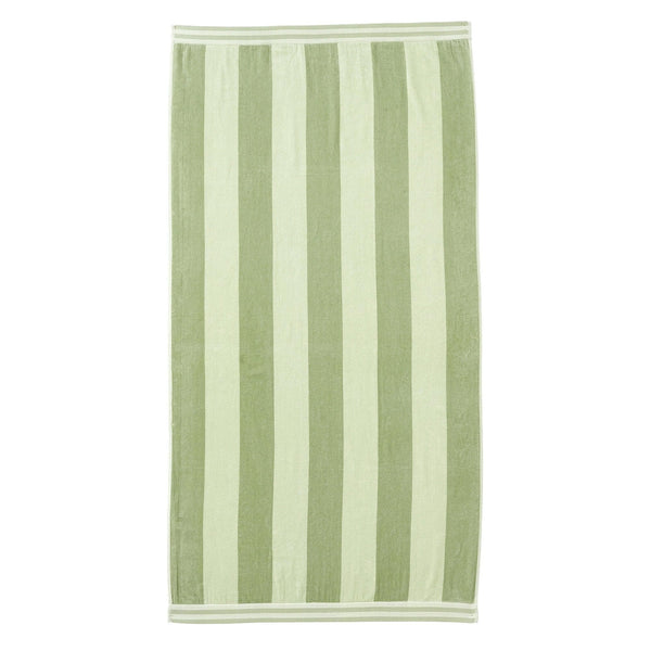 Oversized Striped Cabana Beach Towel - Edgartown Collection
