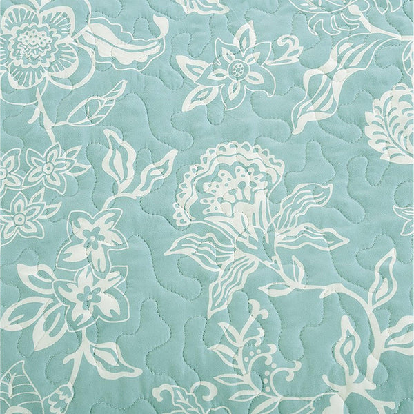 3-Piece Floral Quilt - Emma Collection Great Bay Home