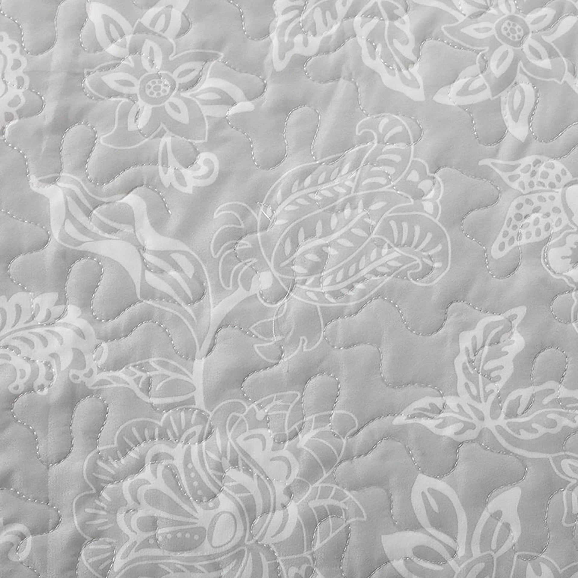 3-Piece Floral Quilt - Emma Collection Great Bay Home