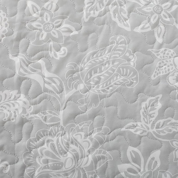 3-Piece Floral Quilt - Emma Collection Great Bay Home