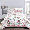 Holiday 3 Piece Quilt Set - Carol Collection