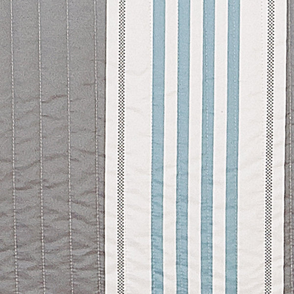 Striped Coral Quilt Set - St. Croix Collection