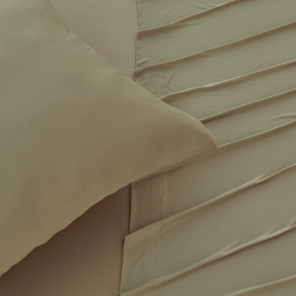 4-Piece Interlock Microfiber Sheet Set - Mackenna Collection