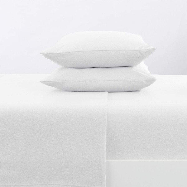 4-Piece Solid Fleece Sheet - Christina Collection