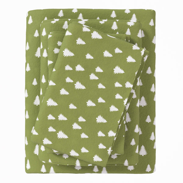 4-Piece Turkish Cotton Flannel Sheet - Lakeview Collection