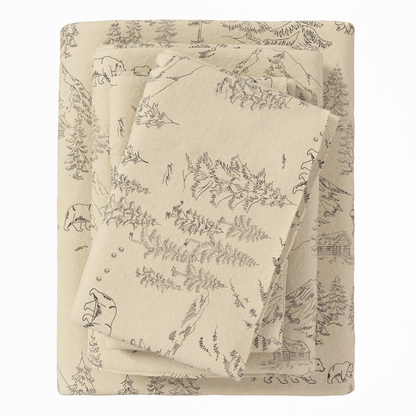 4-Piece Turkish Cotton Flannel Sheet - Stratton Collection