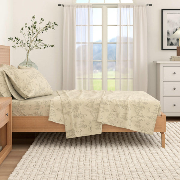 4-Piece Turkish Cotton Flannel Sheet - Stratton Collection