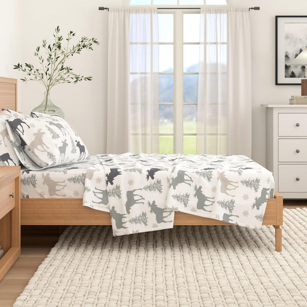 4-Piece Turkish Cotton Flannel Sheet - Stratton Collection