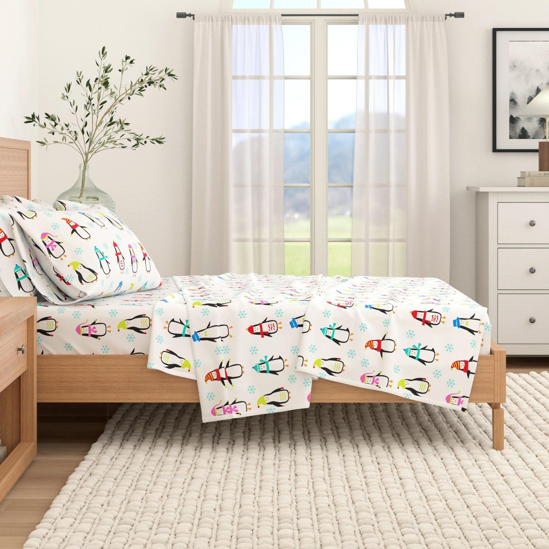 4-Piece Turkish Cotton Flannel Sheet - Stratton Collection