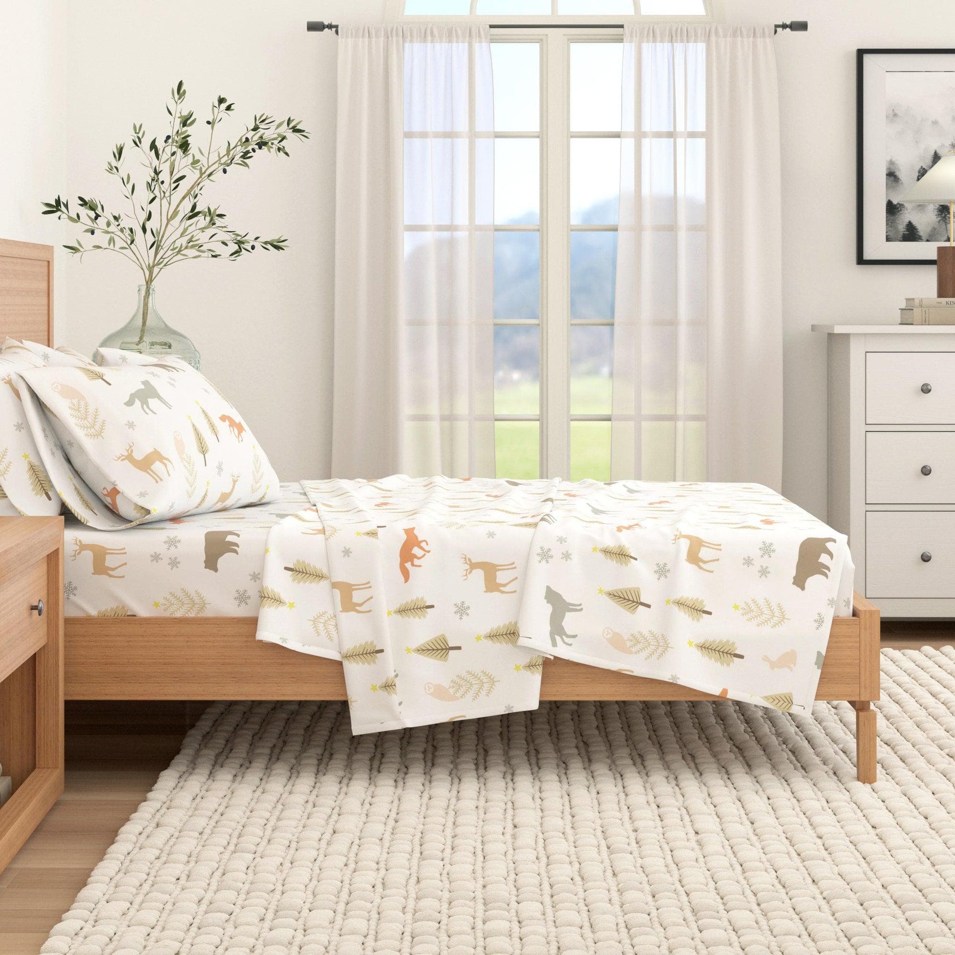 4-Piece Turkish Cotton Flannel Sheet - Stratton Collection