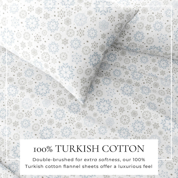 4-Piece Turkish Cotton Flannel Sheet - Stratton Collection