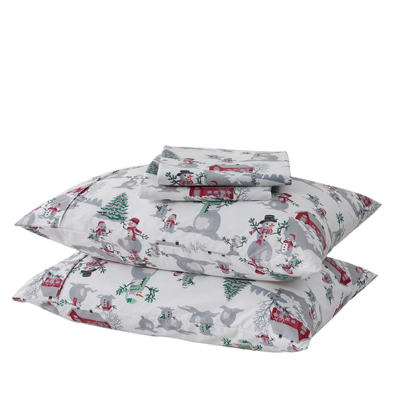 4-Piece Lodge Microfiber Sheet - Mountain Ridge Collection