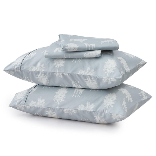 4-Piece Lodge Microfiber Sheet - Mountain Ridge Collection
