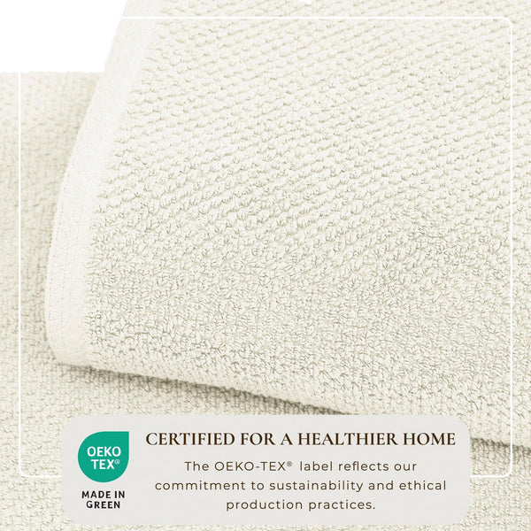 Cotton Textured Bath Towel Set - Acacia Collection