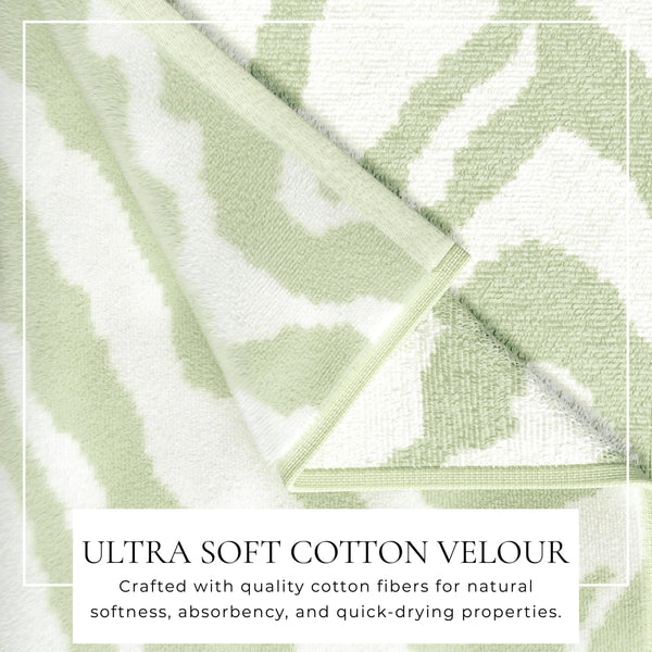 Oversized Retro Printed Beach Towel - St. Barts Collection