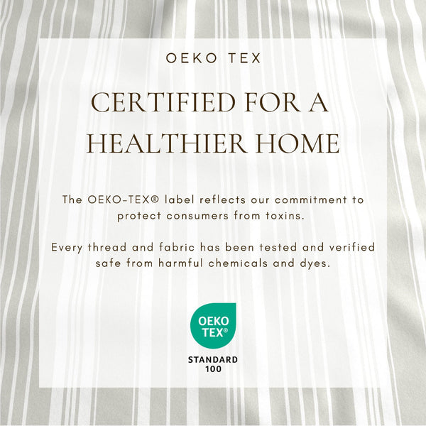 4-Piece Striped Microfiber Sheet Set - Elouise Collection