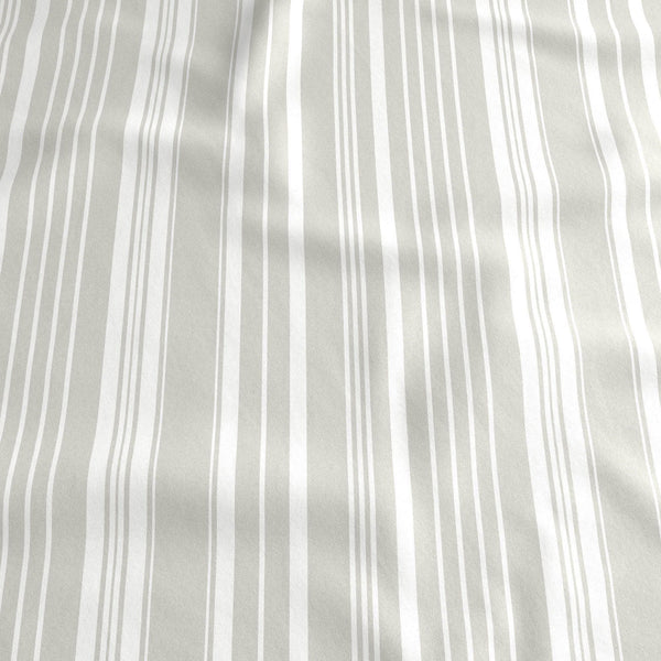 4-Piece Striped Microfiber Sheet Set - Elouise Collection